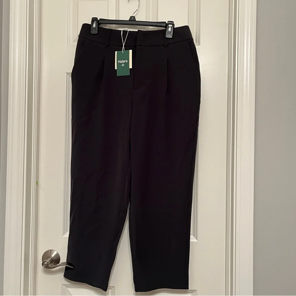 Halara Flex™ High Waisted Pocket Solid Work Tapered Pants - Picture 3 of 5
